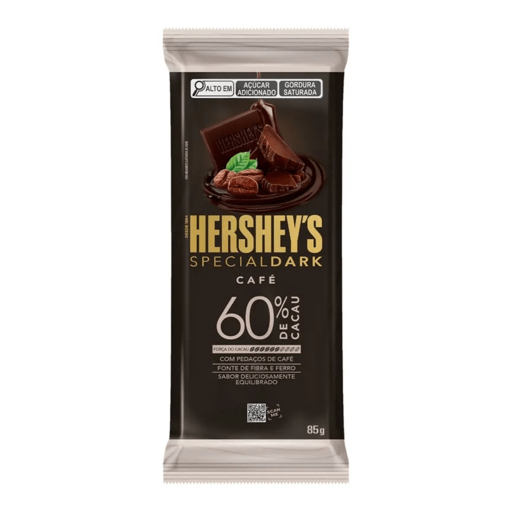 Chocolate Hersheys Special Dark Café 60% Cacau 85g